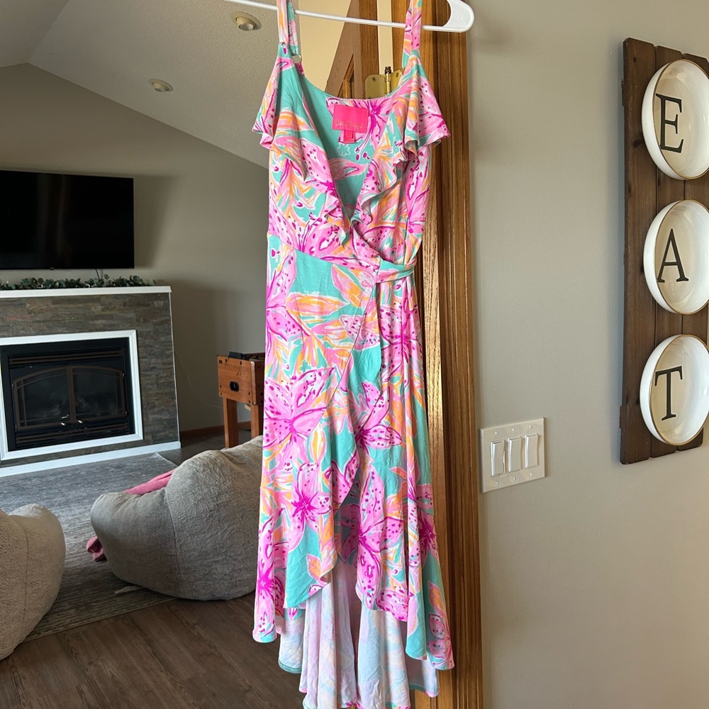 Lilly Pulitzer Fontain wrap dress